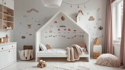 interior luxury apartment comfortable bedroom