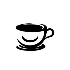 coffee cup isolated on white