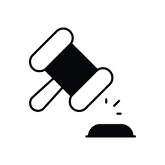 Auction Vector icon