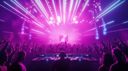 Electric Rave: A Night of Euphoric Energy