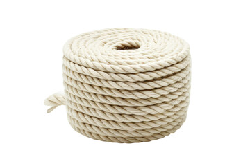 Sturdy rope for crafting and outdoor adventures awaits your creative projects! isolated on transparent background