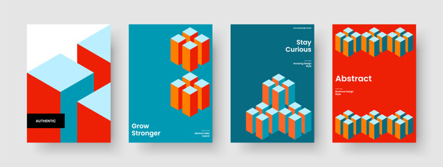 Modern Brochure Design. Isolated Banner Layout. Geometric Poster Template. Report. Flyer. Book Cover. Business Presentation. Background. Handbill. Leaflet. Advertising. Newsletter. Notebook