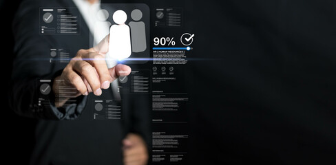 HR leadership enhances recruitment process, strengthens business network, manages client employment, and builds career opportunities through effective human resources system