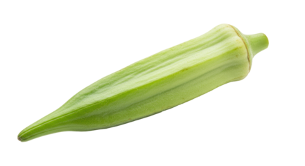 Isolated Okra