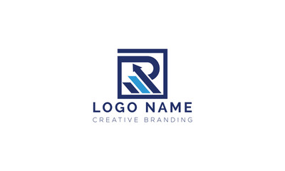 Minimalist R Logo for Branding and Identity.