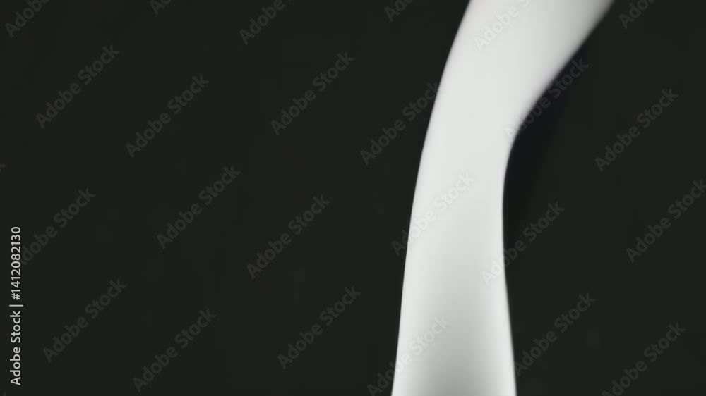 Poster abstract movement of grayscale wavy patterns in fluid transition