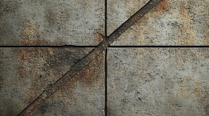 Textured concrete surface with natural wear and visible cracking patterns