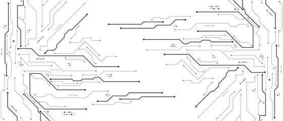 vector futuristic circuit board , Electronic motherboard , Communication and engineering concept , Hi-tech digital technology concept