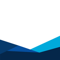 Geometric Footer Triangle