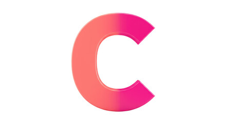 Isolated Letter C