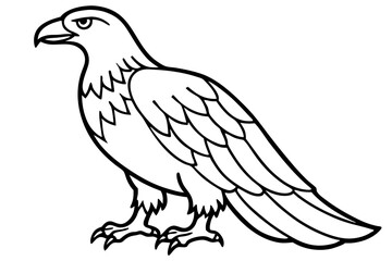 Flying Eagle Wireframe