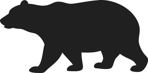 black bear silhouette