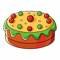 Fruitcake Creative Holiday Baked Goods Art