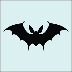 Fototapeta premium Bat Silhouette, Animal
