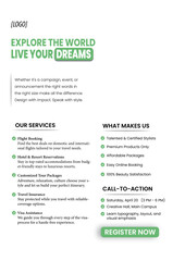 Creative Flyer Design Template.