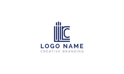 Minimalist IC Logo for Branding and Identity.
