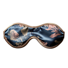 Luxurious Floral Silk Sleep Mask for Restful Sleep Perfect for Travel and Home