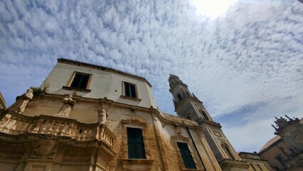 Sky over the tower