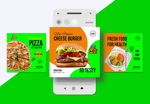 Fast Food Social Media Template