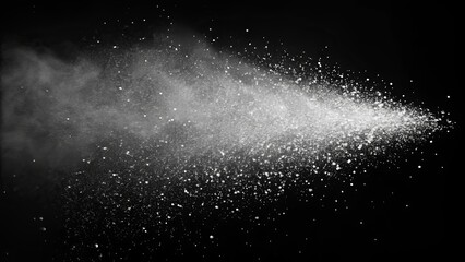 Abstract Black and White Texture