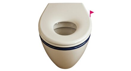 Isolated toilet seat