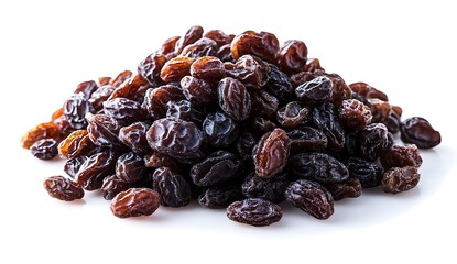 Pile of raisins