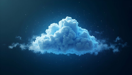 Fototapeta premium Dynamic cloud digital transformation empowers enterprises with agile IT frameworks scalable infrastructures and innovative automation to drive competitive advantage and market leadership. in Photo St