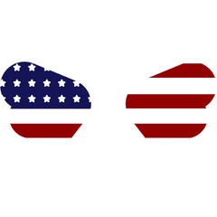 Patriotic American Flag, Military Honor, Remembrance Background