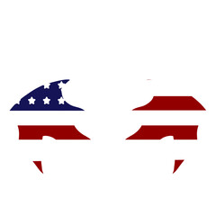 Patriotic American Flag, Military Honor, Remembrance Background