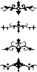 Decorative Flourishes for Design Elements