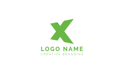 Minimalist X Logo for Branding and Identity.