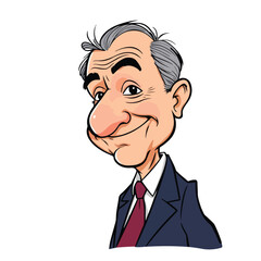 happy businessman cartoon