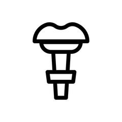 cufflinks fashion formal accessory stylish wear - flat stroke icon for apps and websites
