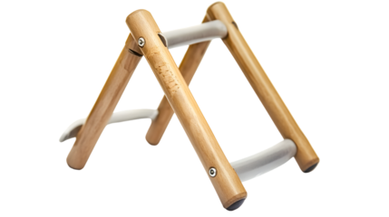 Professional Medical Crutches on White Background for Healthcare Concepts