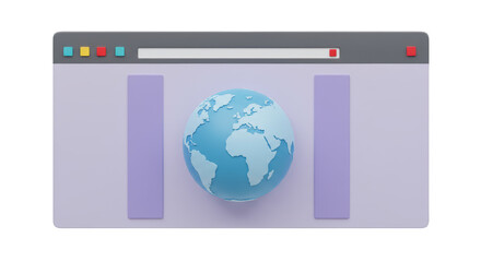 Isolated internet browser