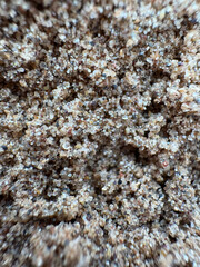 Close up of sand texture