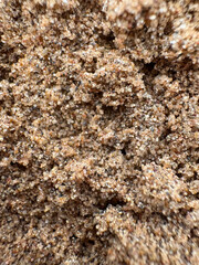 Close up of sand texture