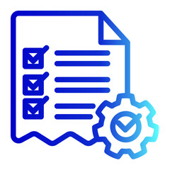 Testing  Icon Line Gradient Style for Efficiency Pack Icon Themes