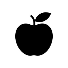 vector illustration of an apple