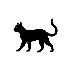 black cat silhouette