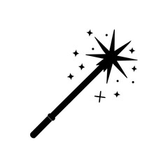 vector illustration of a black and white compass