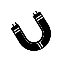 horseshoe magnet vector illustration