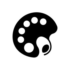 black and white palette