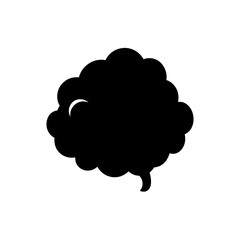 vector illustration of a cloud