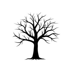 tree silhouette vector