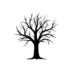 tree silhouette vector