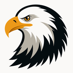 Bald Eagle Vector Illustration &ndash; Majestic Bird of Prey Clipart for Digital and Print Use