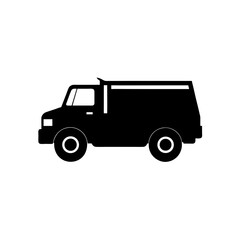truck isolated on white background
