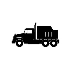 truck isolated on white background