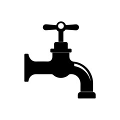 faucet isolated on white background